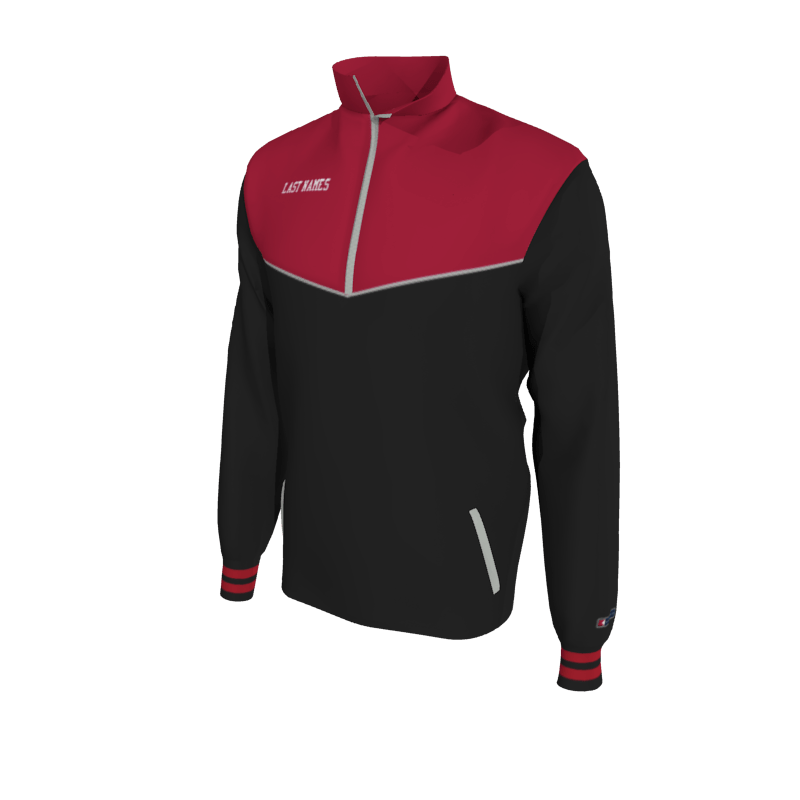 Custom Mission Pullover, Men's 1052 Mission 2-Color Pro-Tech, Knit Cuffs. (x 7)