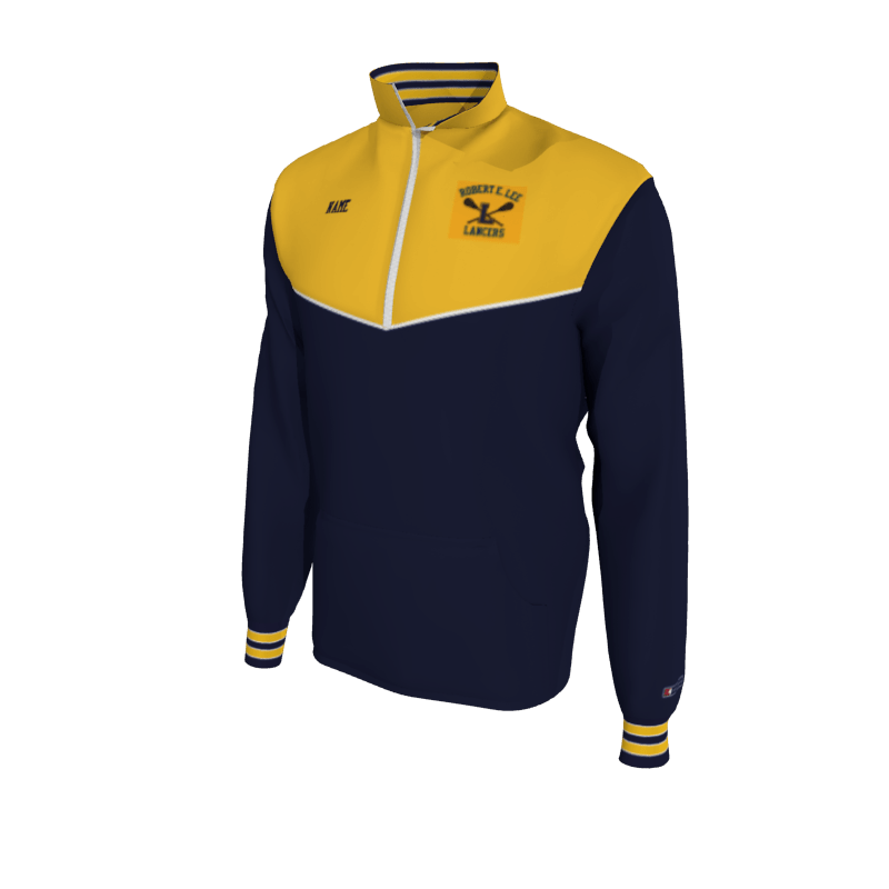 Custom Mission Pullover, Men's 1052 Mission 2-Color Pro-Tech, Knit Cuffs. (x 9)