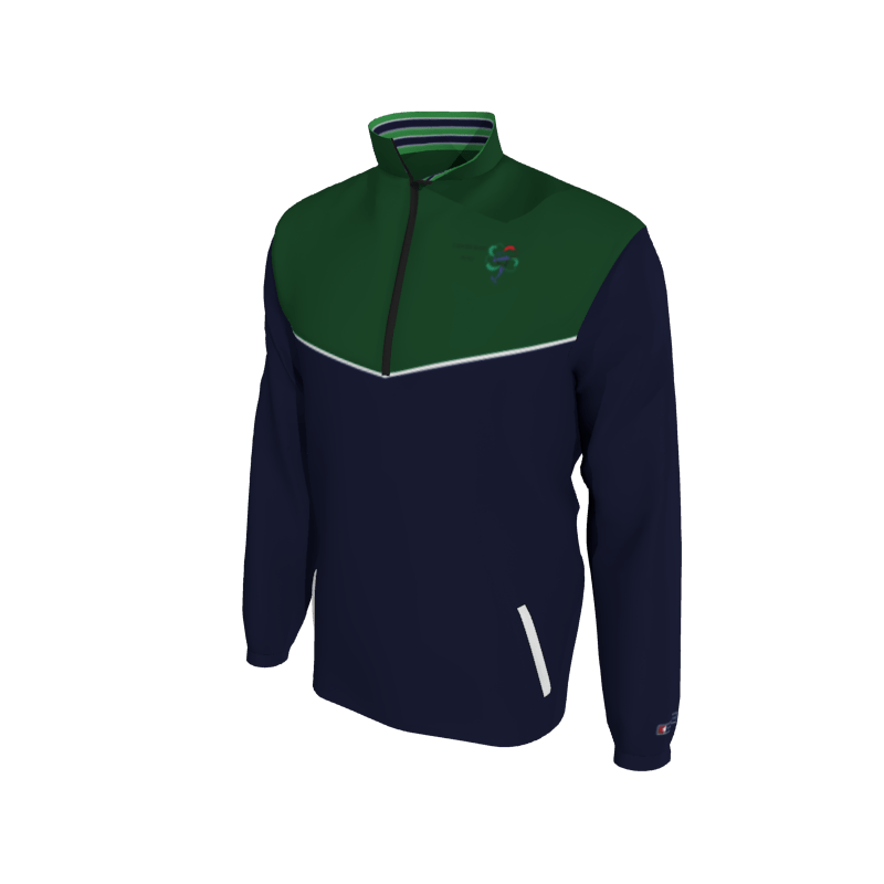 Custom Mission Pullover, Men's 1052E Mission 2-Color Pro-Tech, Elastic Cuffs. (x 1)