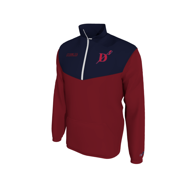 Custom Mission Pullover, Men's 1052E Mission 2-Color Pro-Tech, Elastic Cuffs. (x 9)
