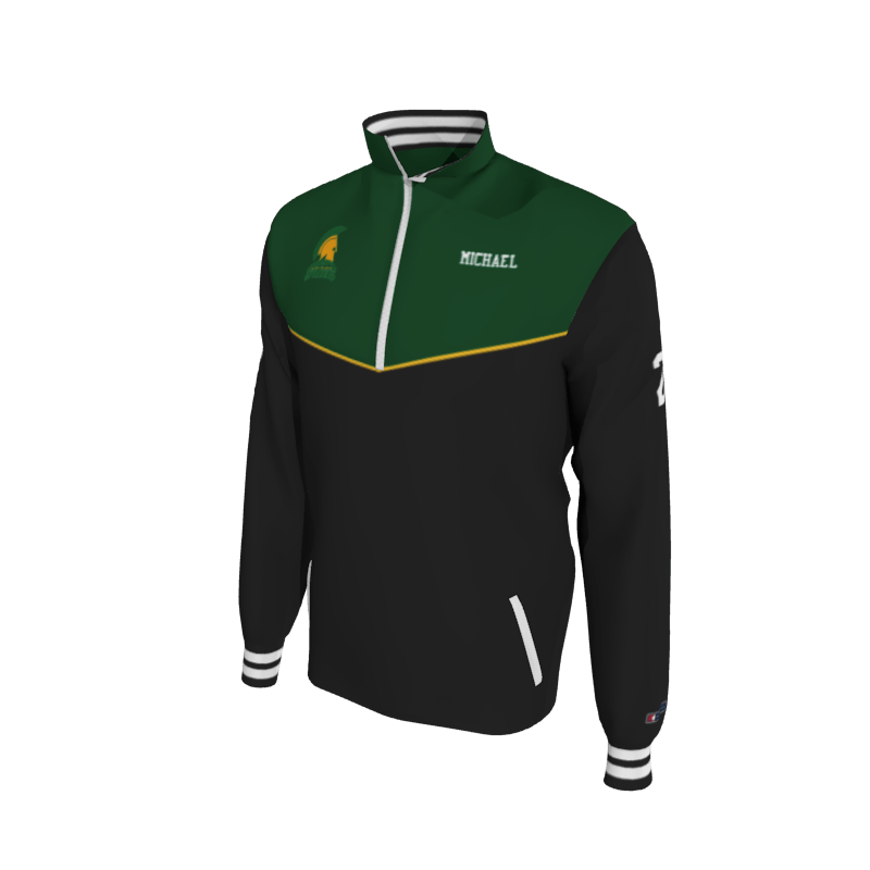 Custom Mission Pullover, Men's 1652 Mission 2-Color Supplex, Knit Cuffs. (x 1)