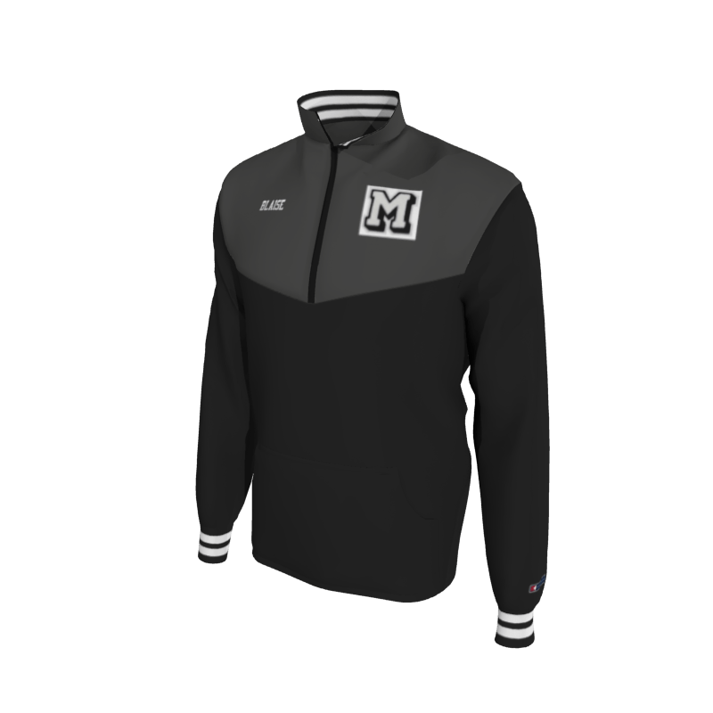 Custom Mission Pullover, Men's 1652 Mission 2-Color Supplex, Knit Cuffs. (x 1)