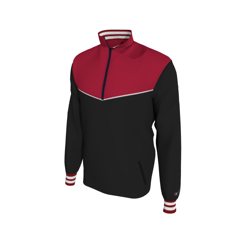 Custom Mission Pullover, Men's 1652 Mission 2-Color Supplex, Knit Cuffs. (x 1)