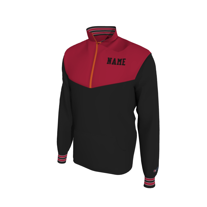 Custom Mission Pullover, Men's 1652 Mission 2-Color Supplex, Knit Cuffs. (x 1)