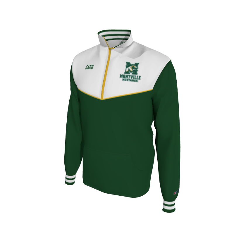 Custom Mission Pullover, Men's 1652 Mission 2-Color Supplex, Knit Cuffs. (x 1)