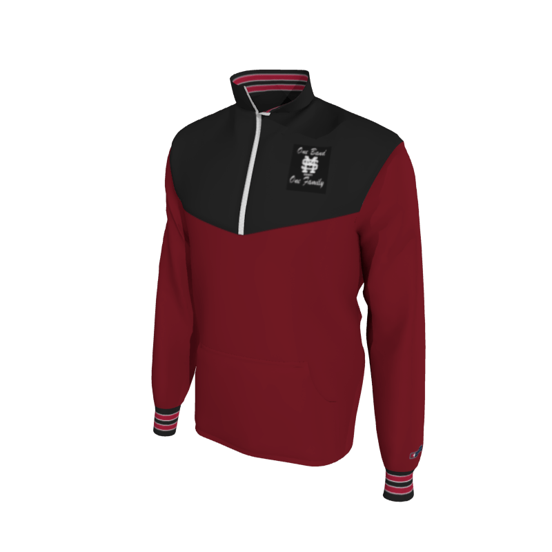 Custom Mission Pullover, Men's 1652 Mission 2-Color Supplex, Knit Cuffs. (x 1)