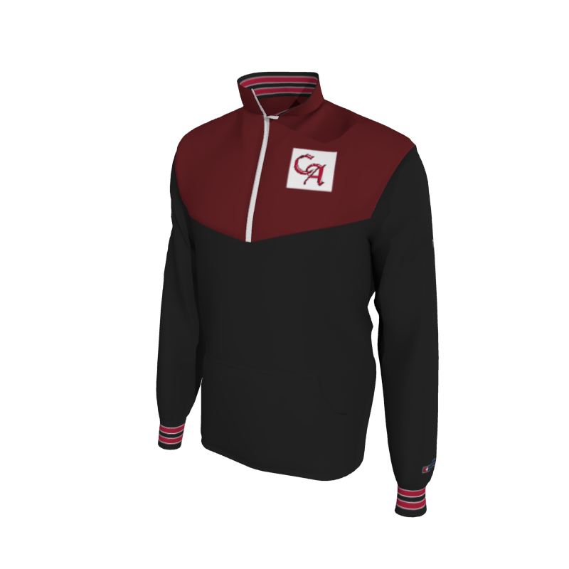 Custom Mission Pullover, Men's 1652 Mission 2-Color Supplex, Knit Cuffs. (x 1)