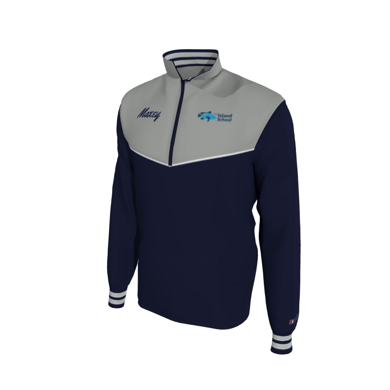 Custom Mission Pullover, Men's 1652 Mission 2-Color Supplex, Knit Cuffs. (x 1)