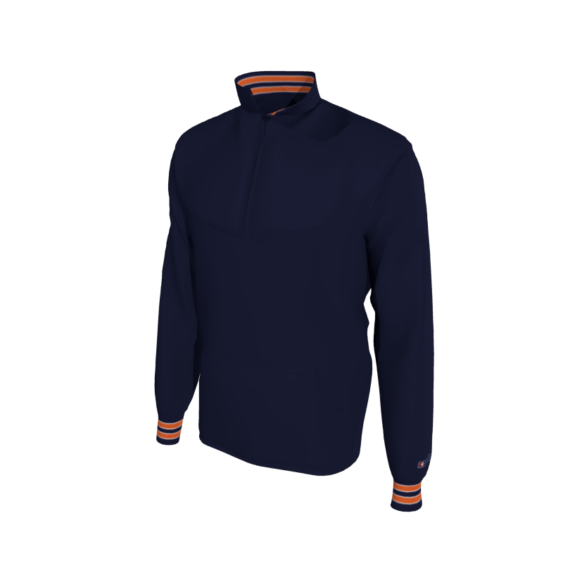 Custom Mission Pullover, Men's 1652 Mission 2-Color Supplex, Knit Cuffs. (x 1)