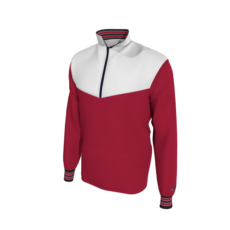Custom Mission Pullover, Men's 1652 Mission 2-Color Supplex, Knit Cuffs. (x 1)