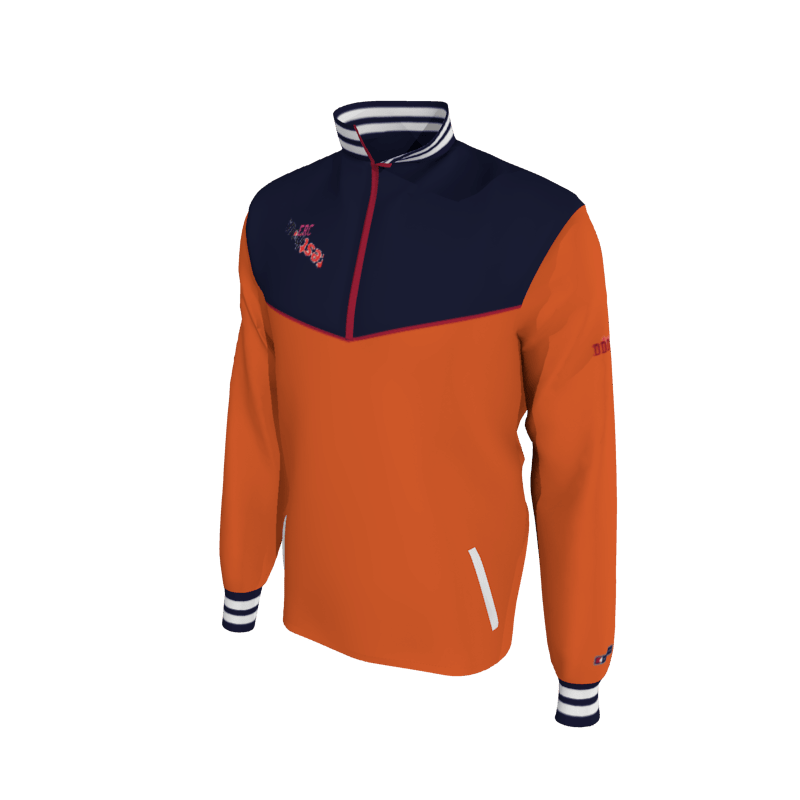 Custom Mission Pullover, Men's 1652 Mission 2-Color Supplex, Knit Cuffs. (x 1)
