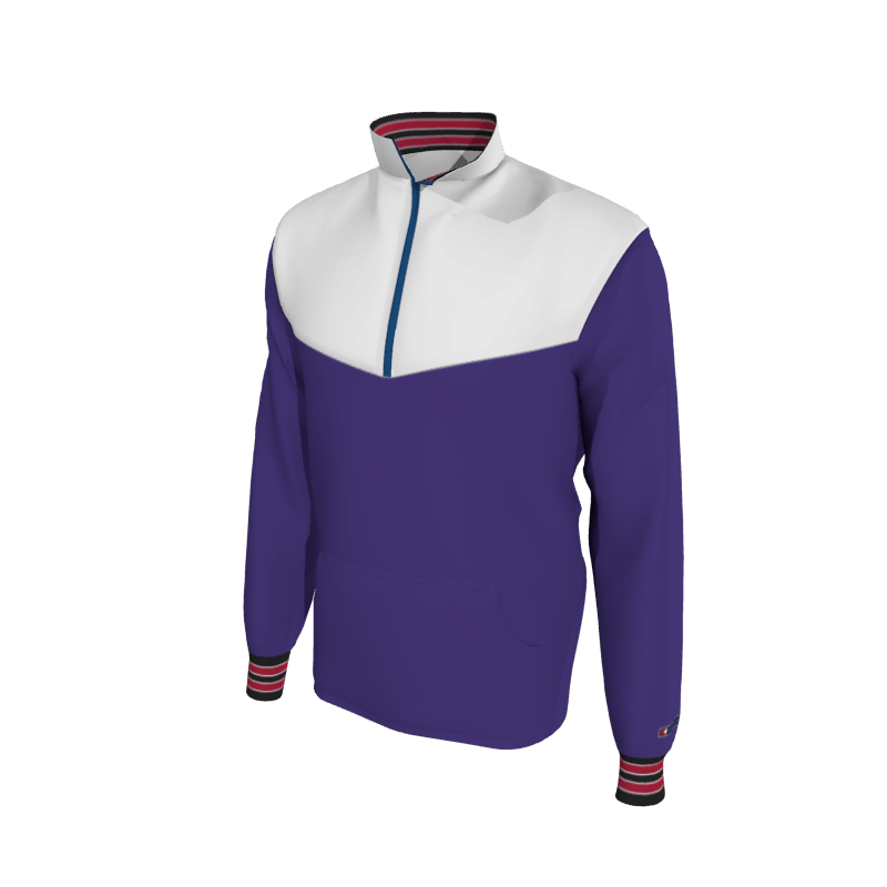 Custom Mission Pullover, Men's 1652 Mission 2-Color Supplex, Knit Cuffs. (x 1)