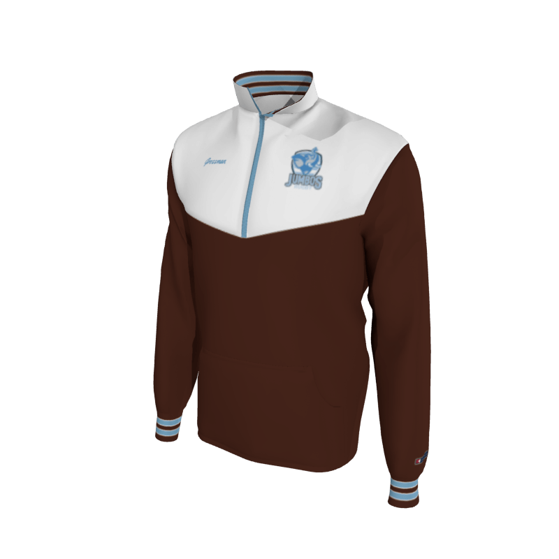 Custom Mission Pullover, Men's 1652 Mission 2-Color Supplex, Knit Cuffs. (x 1)
