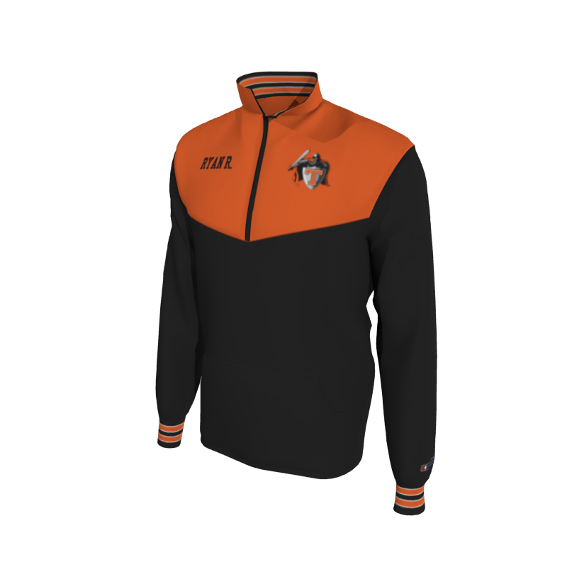 Custom Mission Pullover, Men's 1652 Mission 2-Color Supplex, Knit Cuffs. (x 1)