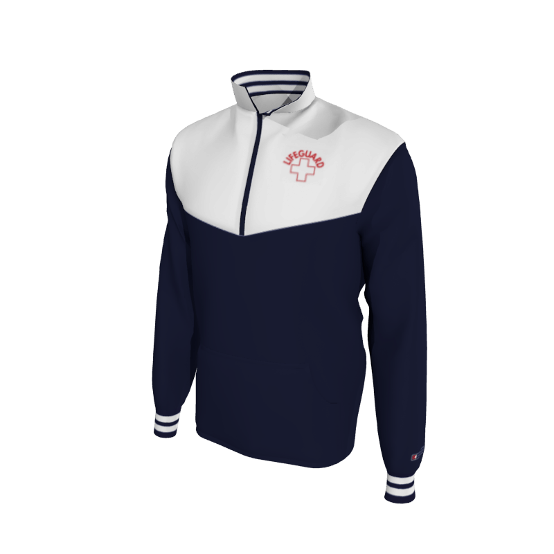 Custom Mission Pullover, Men's 1652 Mission 2-Color Supplex, Knit Cuffs. (x 1)