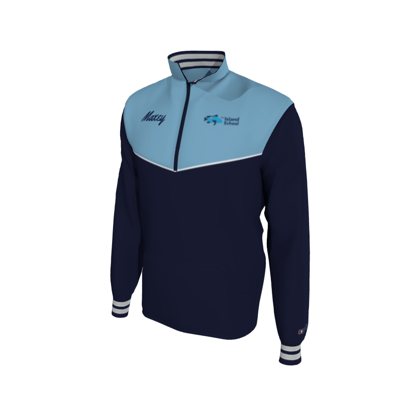 Custom Mission Pullover, Men's 1652 Mission 2-Color Supplex, Knit Cuffs. (x 1)