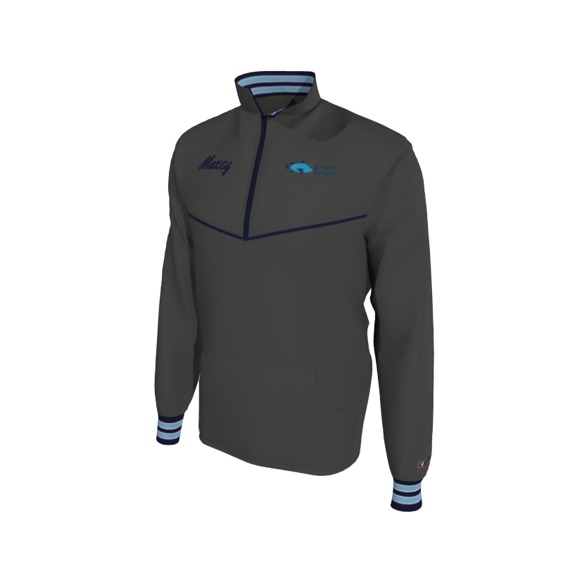 Custom Mission Pullover, Men's 1652 Mission 2-Color Supplex, Knit Cuffs. (x 1)