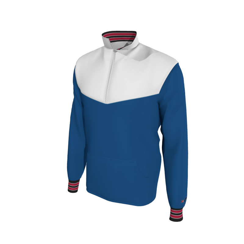 Custom Mission Pullover, Men's 1652 Mission 2-Color Supplex, Knit Cuffs. (x 1)