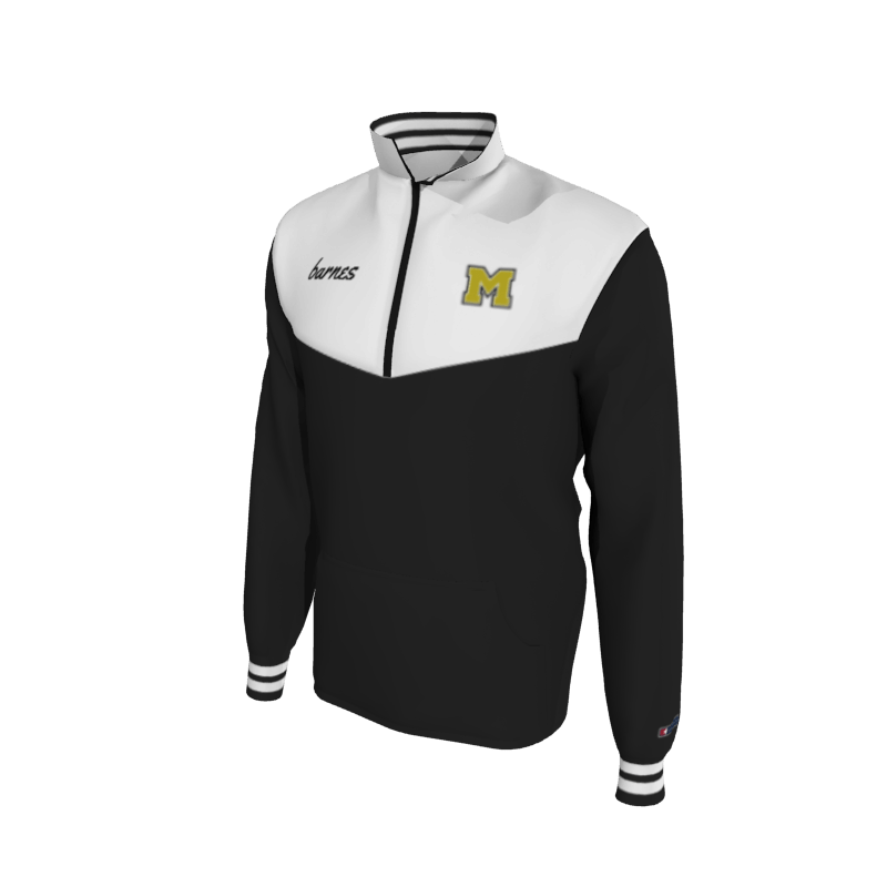 Custom Mission Pullover, Men's 1652 Mission 2-Color Supplex, Knit Cuffs. (x 1)