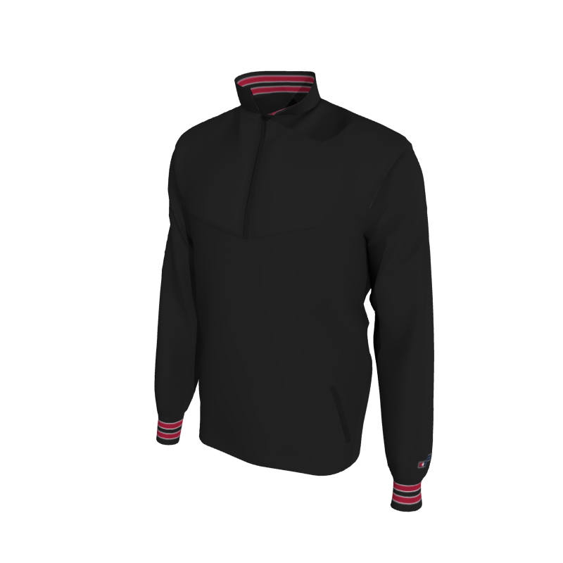 Custom Mission Pullover, Men's 1652 Mission 2-Color Supplex, Knit Cuffs. (x 1)