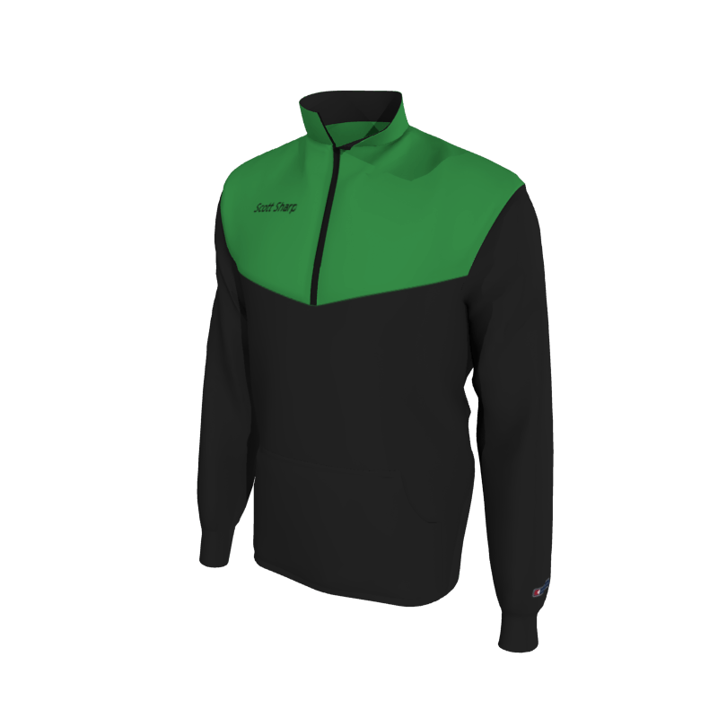 Custom Mission Pullover, Men's 1652 Mission 2-Color Supplex, Knit Cuffs. (x 1)