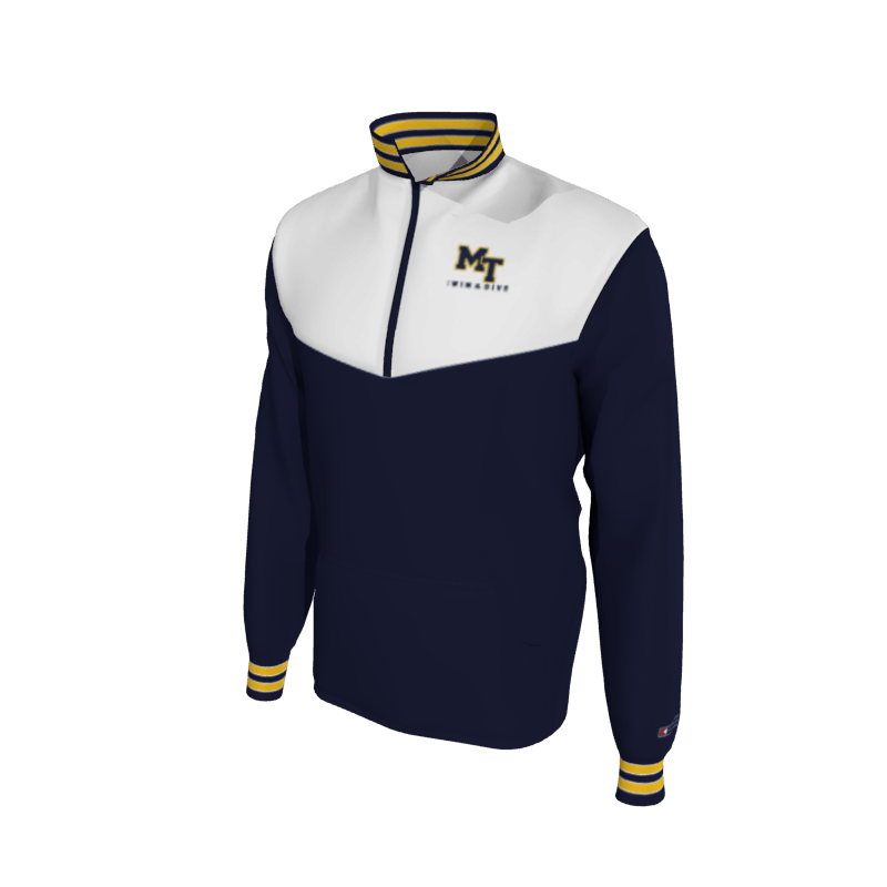 Custom Mission Pullover, Men's 1652 Mission 2-Color Supplex, Knit Cuffs. (x 1)