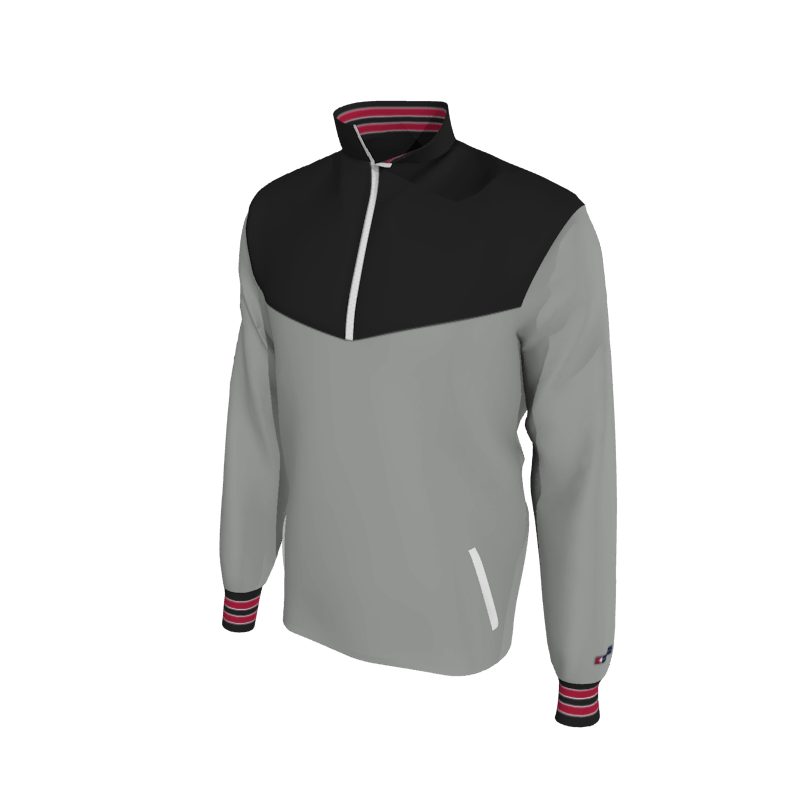 Custom Mission Pullover, Men's 1652 Mission 2-Color Supplex, Knit Cuffs. (x 1)