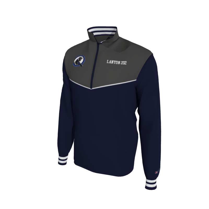Custom Mission Pullover, Men's 1652 Mission 2-Color Supplex, Knit Cuffs. (x 1)