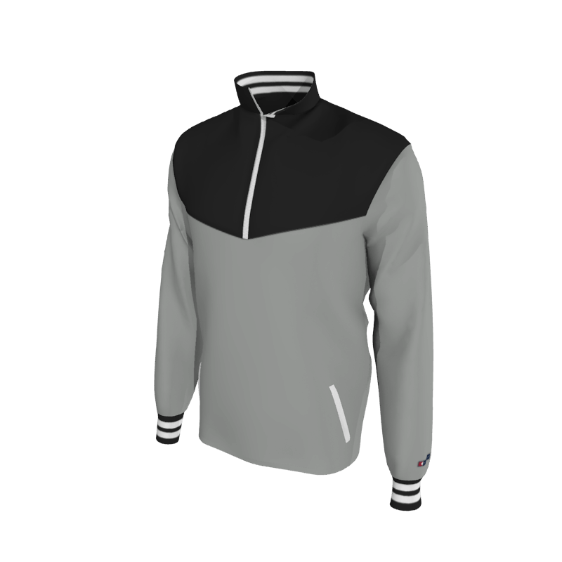 Custom Mission Pullover, Men's 1652 Mission 2-Color Supplex, Knit Cuffs. (x 1)