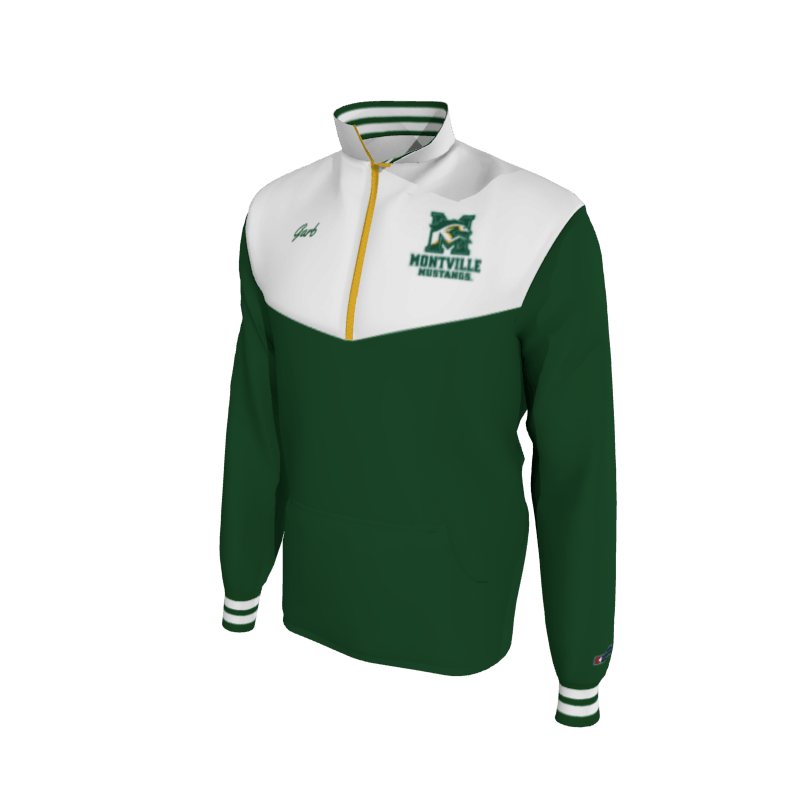 Custom Mission Pullover, Men's 1652 Mission 2-Color Supplex, Knit Cuffs. (x 1)