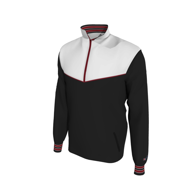Custom Mission Pullover, Men's 1652 Mission 2-Color Supplex, Knit Cuffs. (x 1)