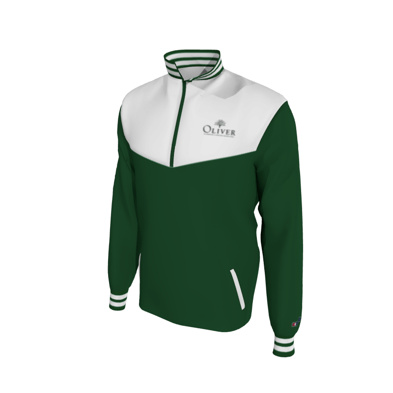 Custom Mission Pullover, Men's 1652 Mission 2-Color Supplex, Knit Cuffs. (x 1)
