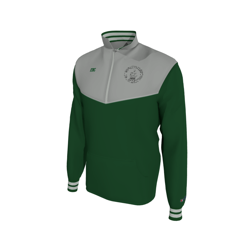Custom Mission Pullover, Men's 1652 Mission 2-Color Supplex, Knit Cuffs. (x 1)