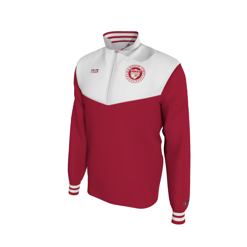 Custom Mission Pullover, Men's 1652 Mission 2-Color Supplex, Knit Cuffs. (x 1)