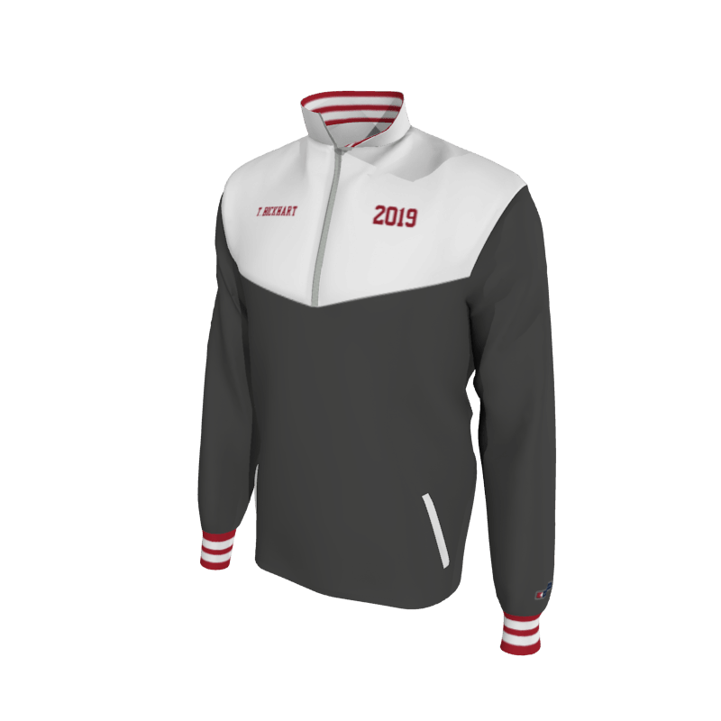 Custom Mission Pullover, Men's 1652 Mission 2-Color Supplex, Knit Cuffs. (x 1)