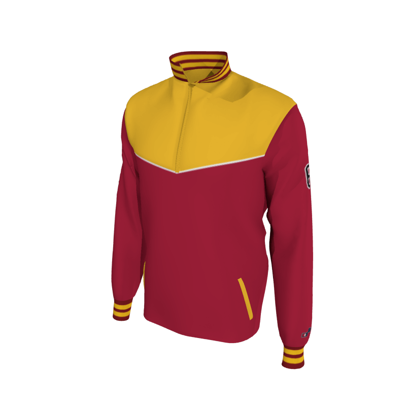 Custom Mission Pullover, Men's 1652 Mission 2-Color Supplex, Knit Cuffs. (x 1)