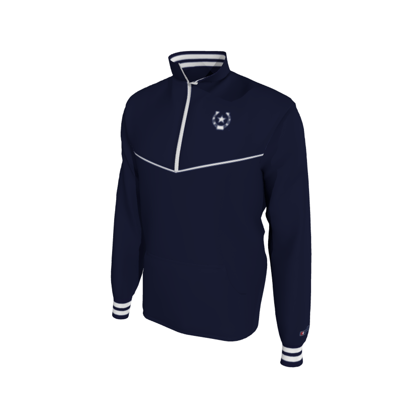 Custom Mission Pullover, Men's 1652 Mission 2-Color Supplex, Knit Cuffs. (x 1)