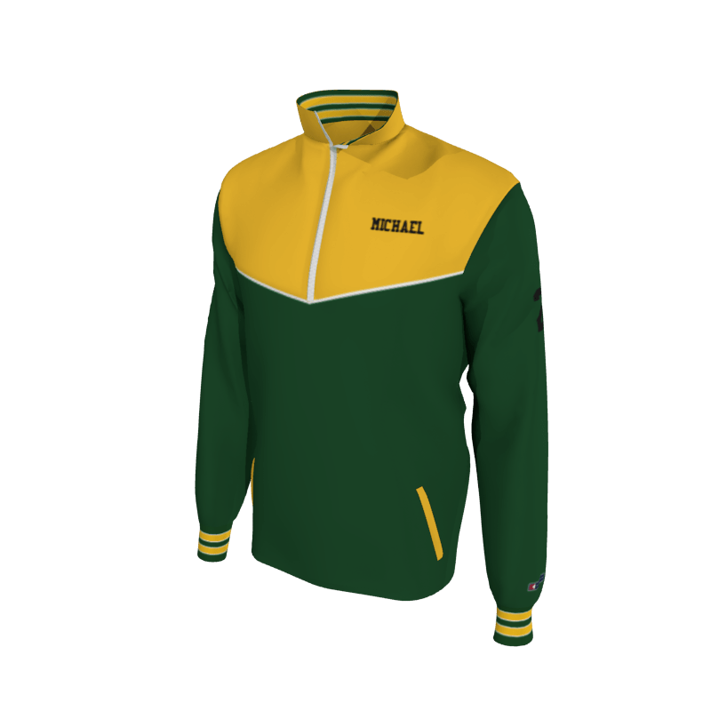 Custom Mission Pullover, Men's 1652 Mission 2-Color Supplex, Knit Cuffs. (x 1)