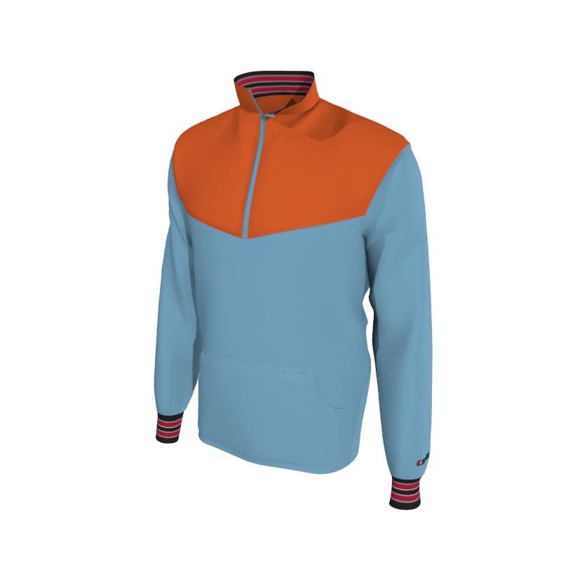 Custom Mission Pullover, Men's 1652 Mission 2-Color Supplex, Knit Cuffs. (x 1)