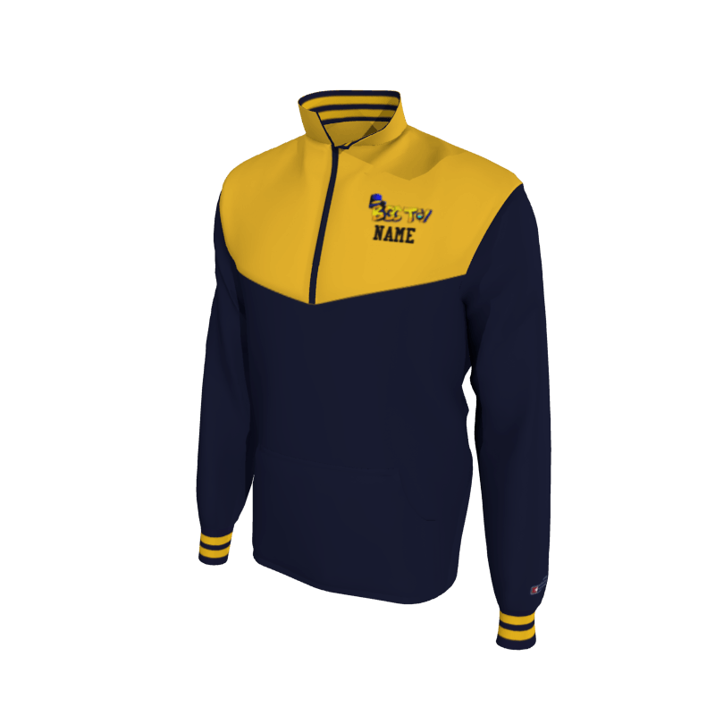 Custom Mission Pullover, Men's 1652 Mission 2-Color Supplex, Knit Cuffs. (x 1)