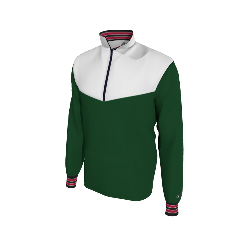 Custom Mission Pullover, Men's 1652 Mission 2-Color Supplex, Knit Cuffs. (x 1)