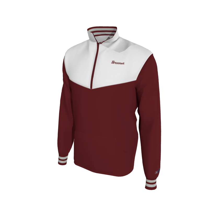 Custom Mission Pullover, Men's 1652 Mission 2-Color Supplex, Knit Cuffs. (x 1)