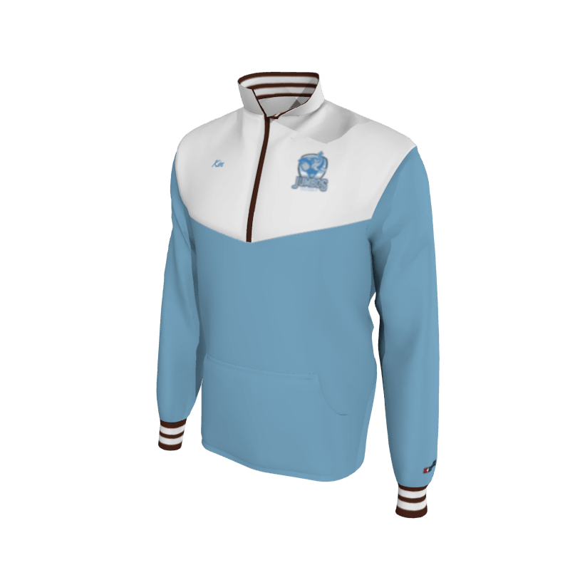 Custom Mission Pullover, Men's 1652 Mission 2-Color Supplex, Knit Cuffs. (x 10)