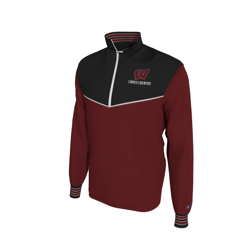 Custom Mission Pullover, Men's 1652 Mission 2-Color Supplex, Knit Cuffs. (x 12)