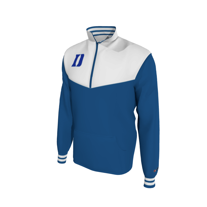 Custom Mission Pullover, Men's 1652 Mission 2-Color Supplex, Knit Cuffs. (x 13)