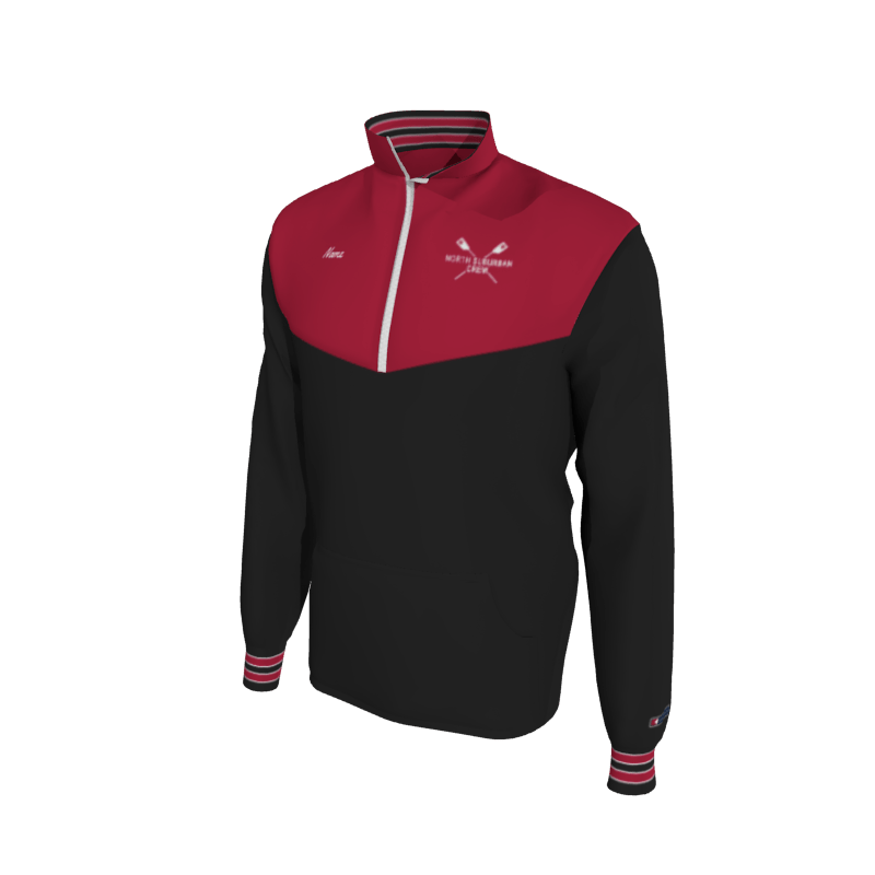 Custom Mission Pullover, Men's 1652 Mission 2-Color Supplex, Knit Cuffs. (x 13)