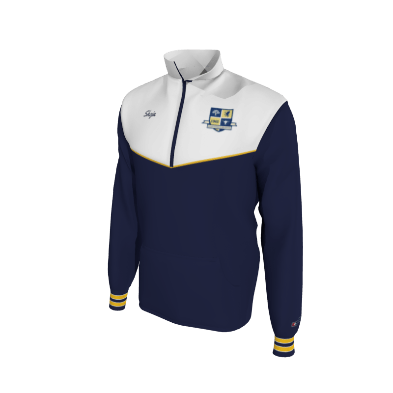 Custom Mission Pullover, Men's 1652 Mission 2-Color Supplex, Knit Cuffs. (x 15)