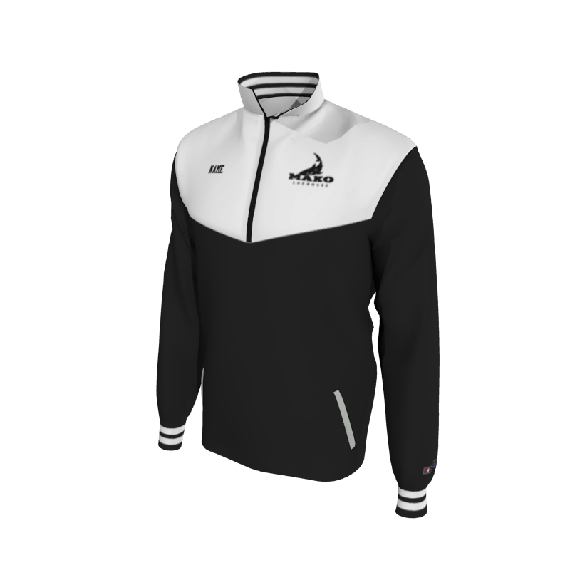 Custom Mission Pullover, Men's 1652 Mission 2-Color Supplex, Knit Cuffs. (x 15)