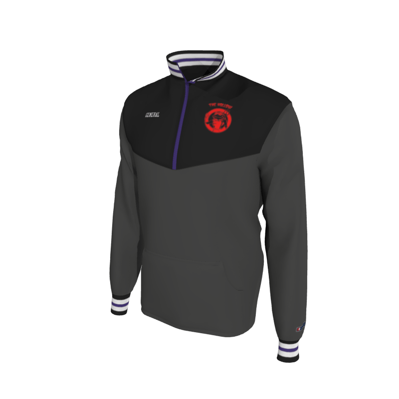 Custom Mission Pullover, Men's 1652 Mission 2-Color Supplex, Knit Cuffs. (x 15)