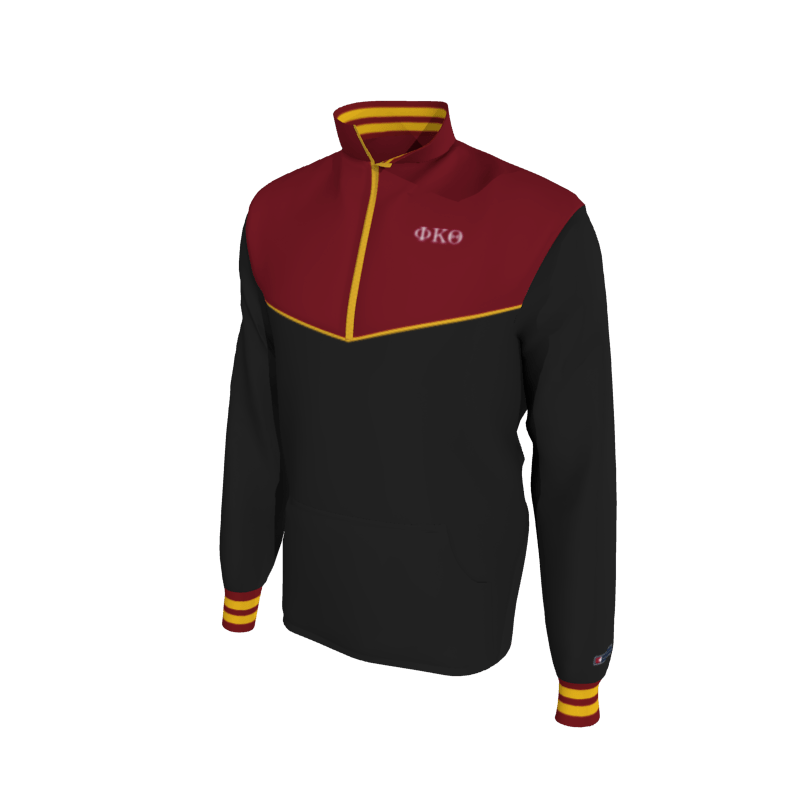 Custom Mission Pullover, Men's 1652 Mission 2-Color Supplex, Knit Cuffs. (x 16)